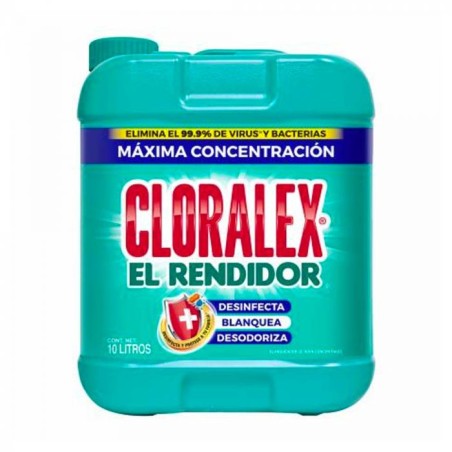 Cloralex líquido 10 lt.