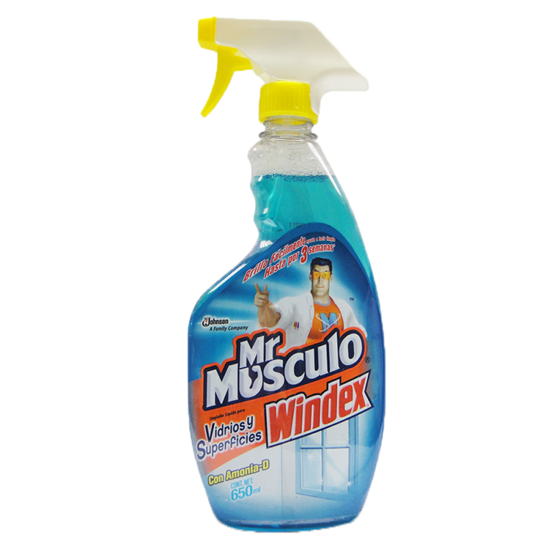 WINDEX AZUL MR MUSCULO C/ATOMIZADOR500ML