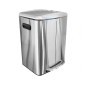 BOTE ACERO INOX DUO C/PEDAL 40LT