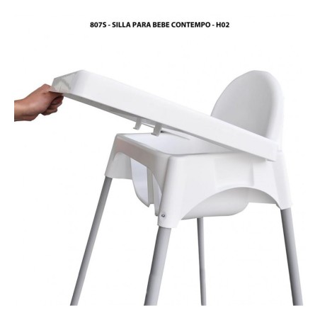 SILLA PARA BEBE CONTEMPO BLANCO