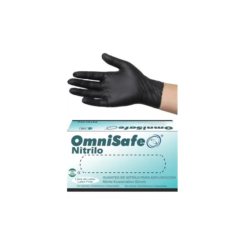 Guante nitrilo estéril - Omnisafe
