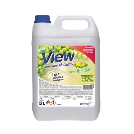 VIEW Multilimpiador Lima Limón de 5L DIVERSEY