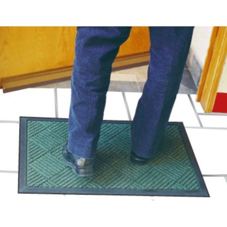 Tapete de Entrada Tipo Alfombra Clase Verde de 60cm x 91cm EUZKOLA
