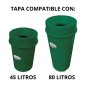 Tapa Embudo Para Bote Redondo De 45L y 80L - SABLÓN