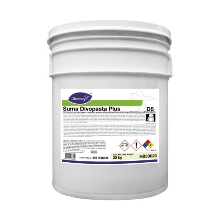 Suma Divopasta Plus Detergente En Pasta Para Limpieza De Cocinas De 20KG - DIVERSEY