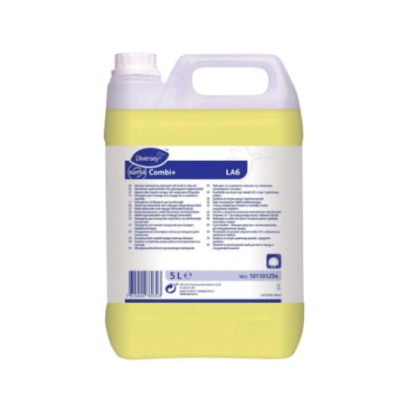 Suma Combi LA6 Detergente y Abrillantador 2 En 1 Para Lavaloza De 5L - DIVERSEY