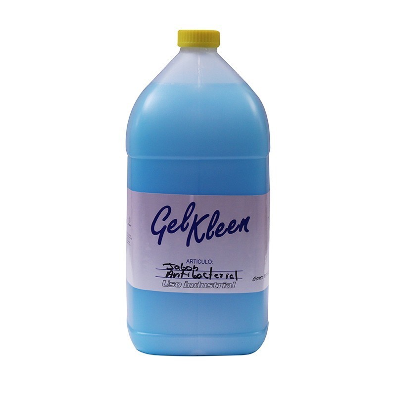 Jabón gel para manos antibacterial 4 lt. - Gel Kleen